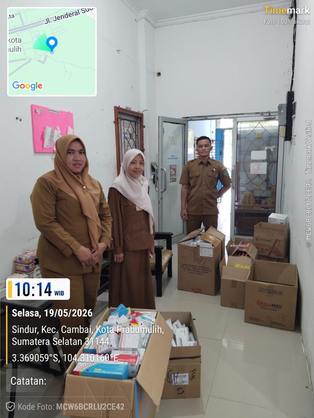 Distribusi Obat dan BMHP ke Dinkes