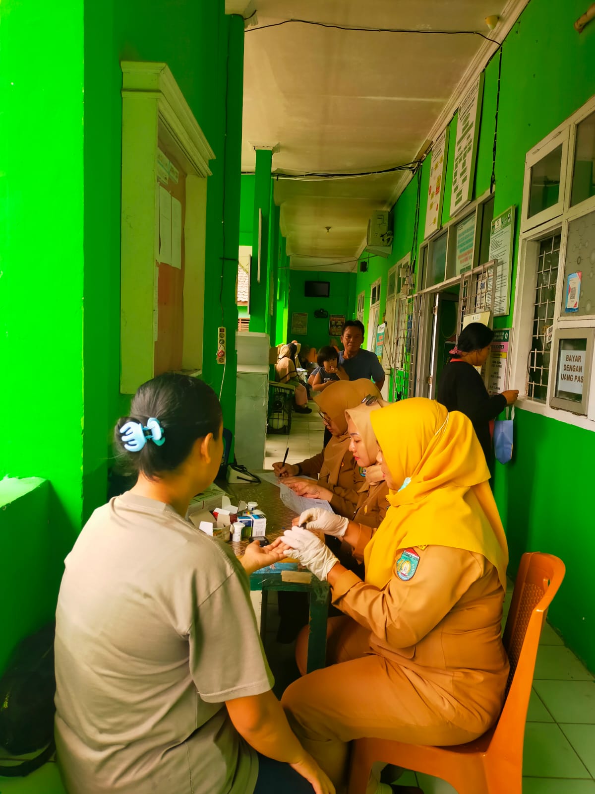 Kegiatan CKG,Senin 15 Juni 2026