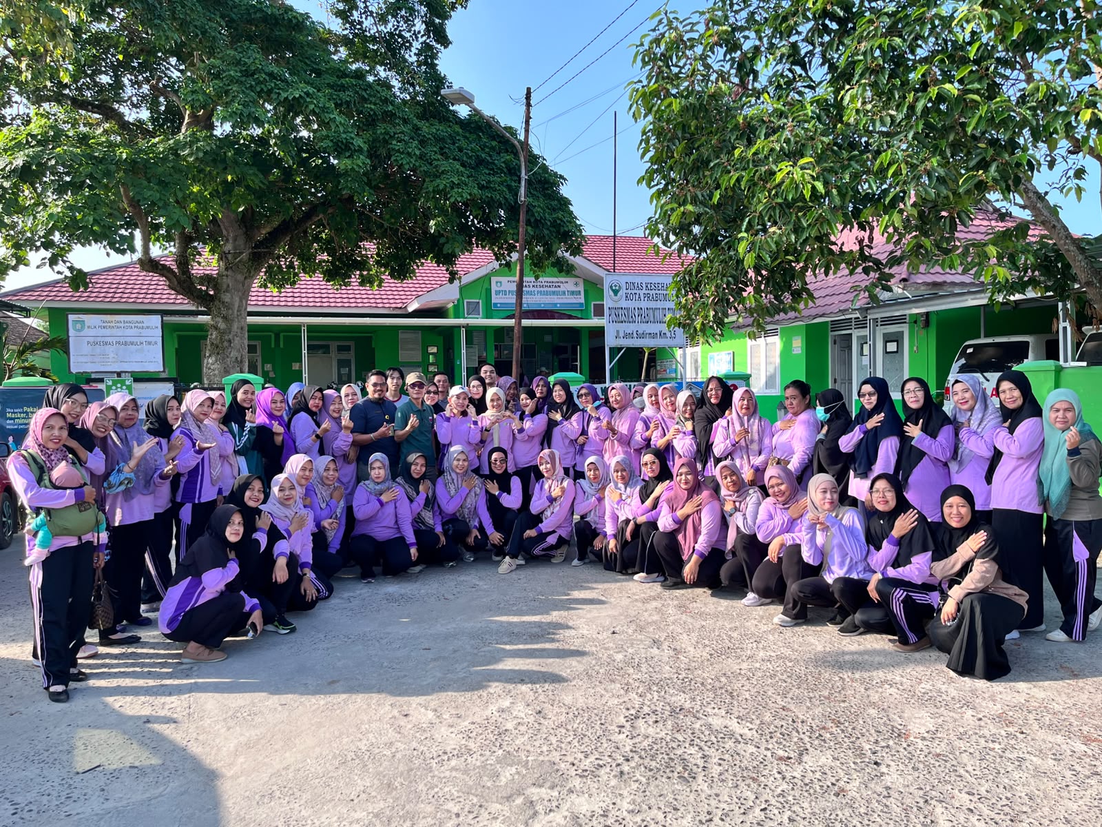 Senam Pagi Puskesmas Prabumulih Timur 