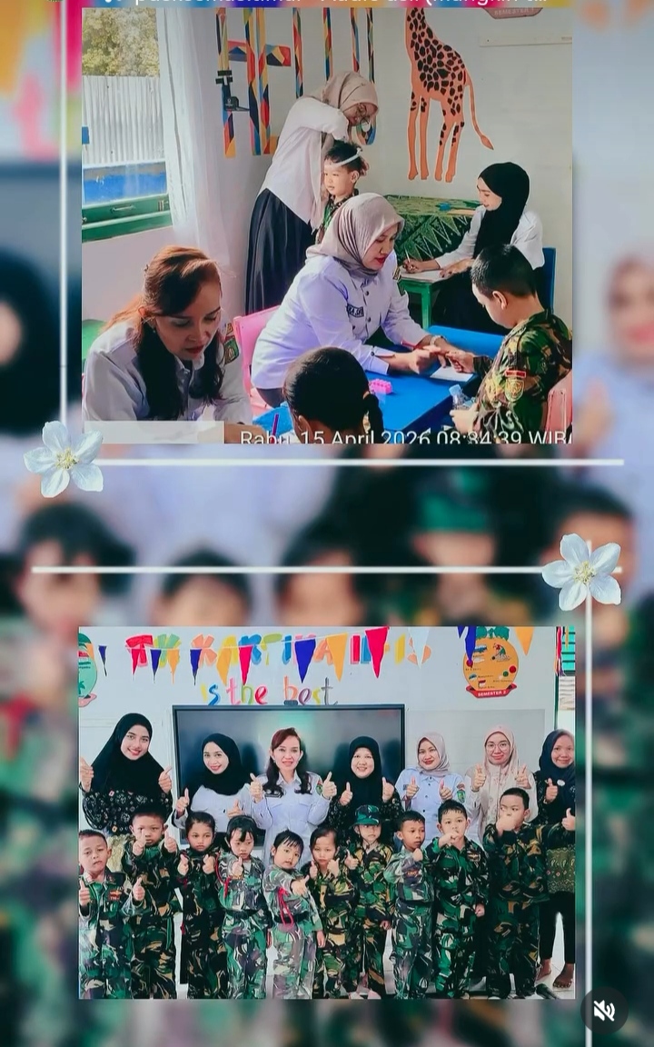 Kegiatan SDIDTK dan Imunisasi Campak 
