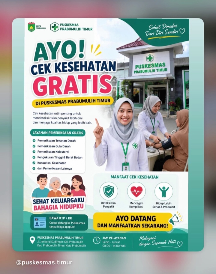 Cek Kesehatan Gratis 